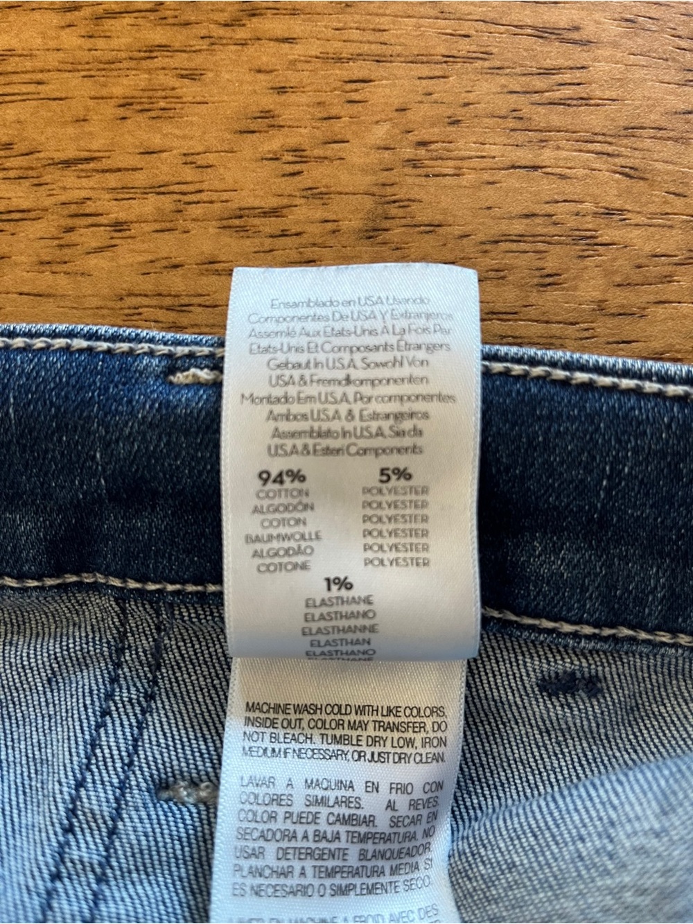 MOTHER Blue Denim High-Rise Jeans - Picture 9 of 9
